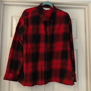 Old navy buffalo plaid flannel